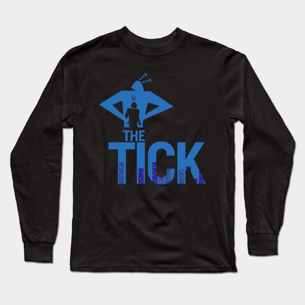 The Tick Long Sleeve T-Shirt by BeyondGraphic